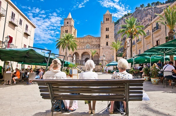 The Norman cathedral in Cefalù