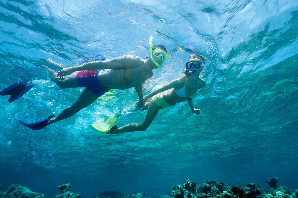 Snorkelling in Siracusa