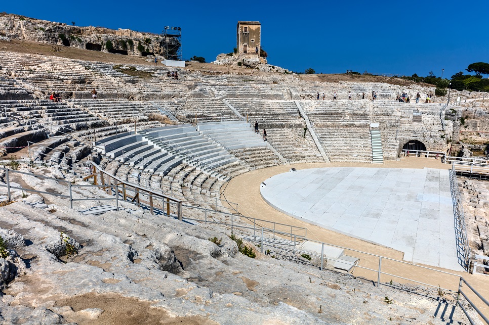 Greek theatre of Siracusa, Sicily