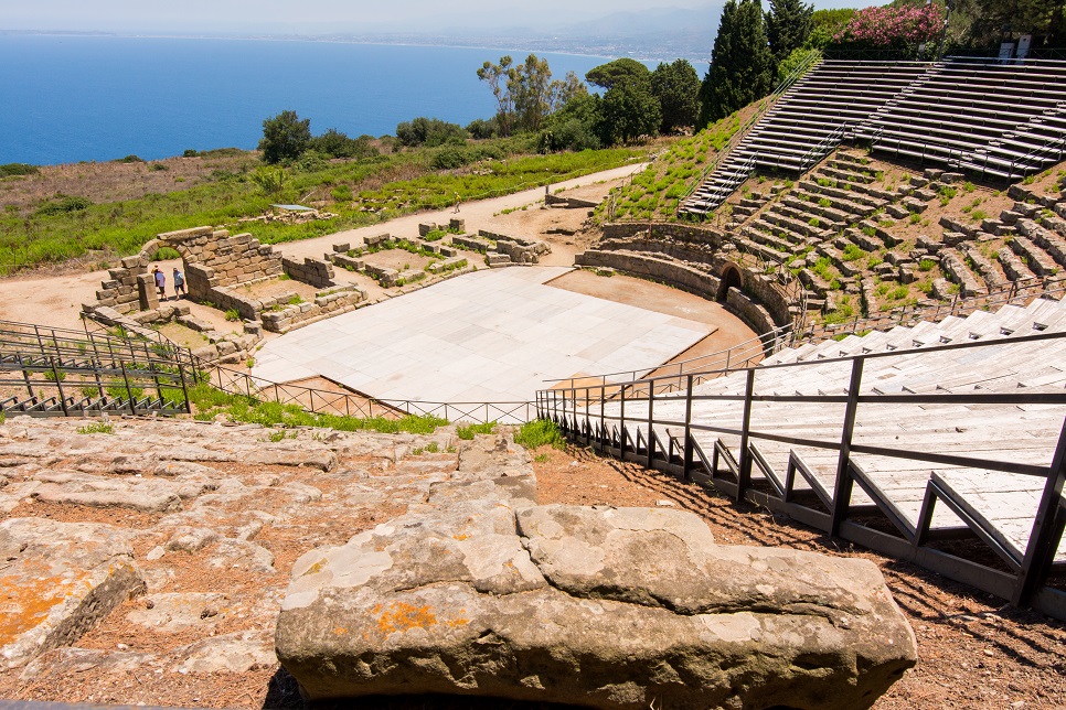 ancient ruins at Tindari 