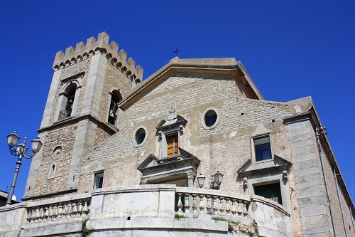 The Duomo of Montalbano Elicona in Sicily 