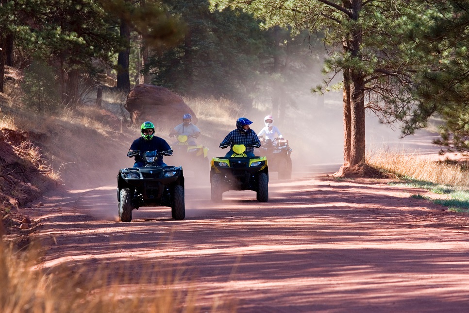 Quad biking near Monreale (Palermo)